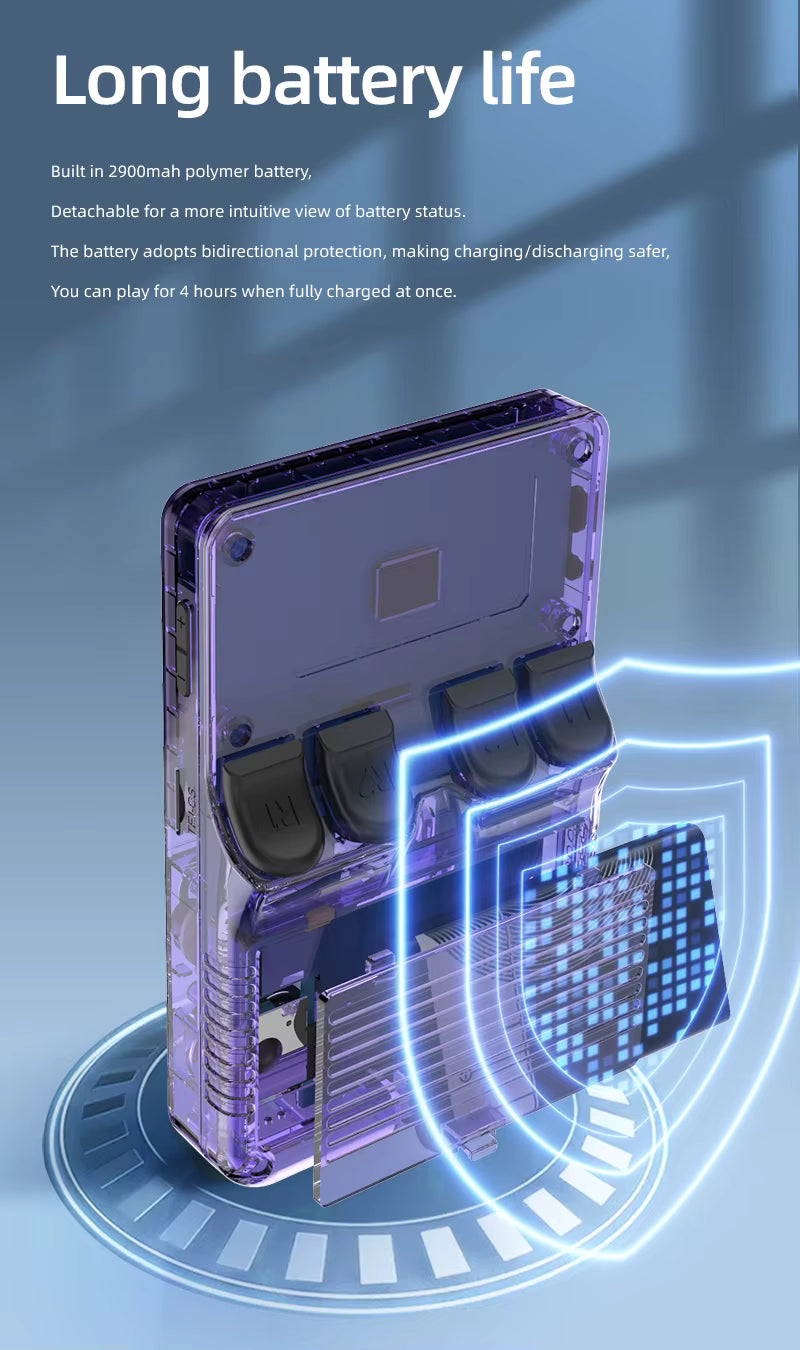 R36S Retro Handheld Video Game Console Linux System 128GB